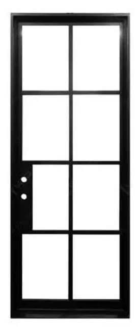 Modern Iron Door - 38 x 96